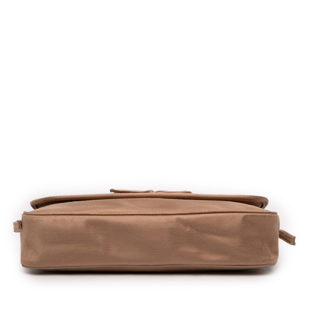 Pre-Loved Balenciaga Distressed Satin Leopolda Pochette - Picture 3 of 11